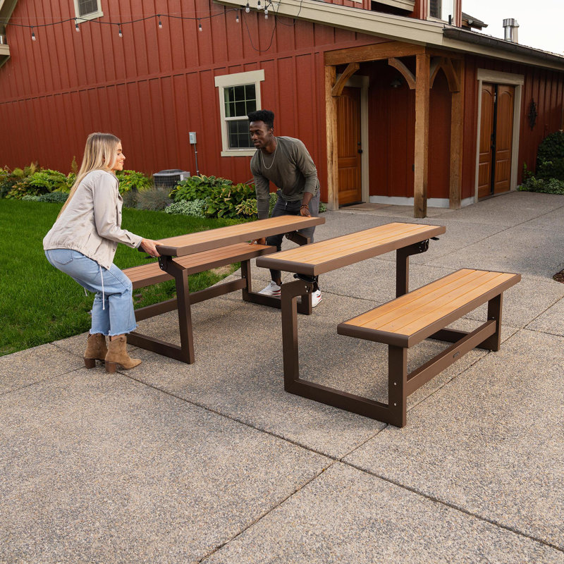 Lifetime Outdoor Convertible Bench